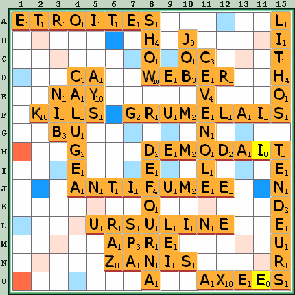 Grille de jeu