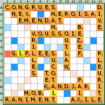 Grille de jeu