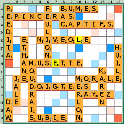 Grille de jeu