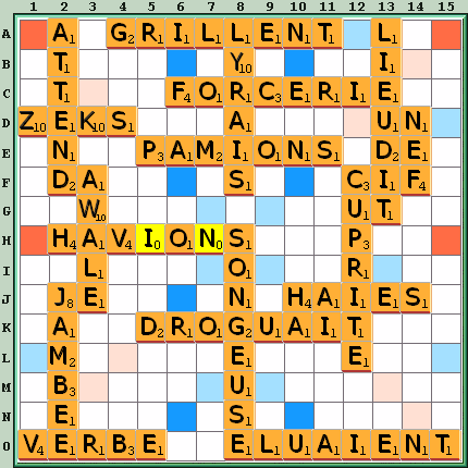 Grille de jeu
