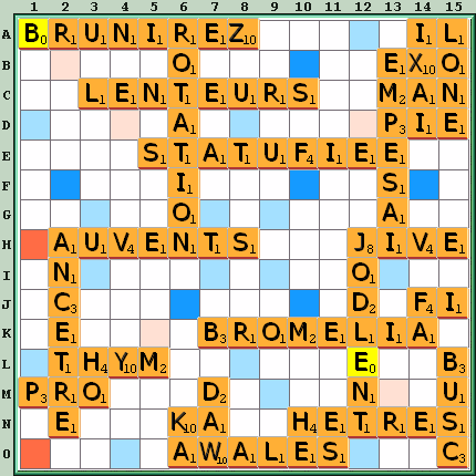 Grille de jeu