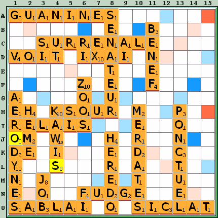 Grille de jeu