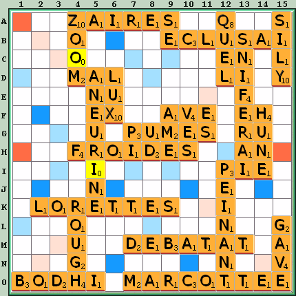 Grille de jeu