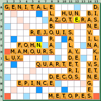 Grille de jeu