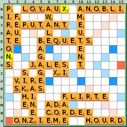 Grille de jeu
