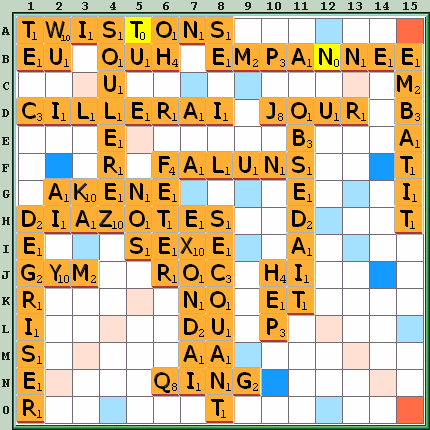 Grille de jeu