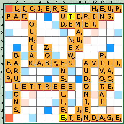 Grille de jeu