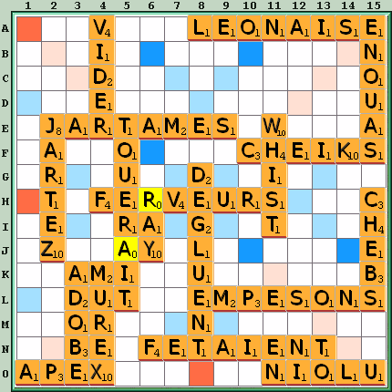 Grille de jeu