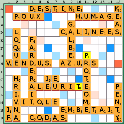 Grille de jeu