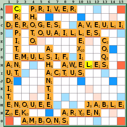 Grille de jeu