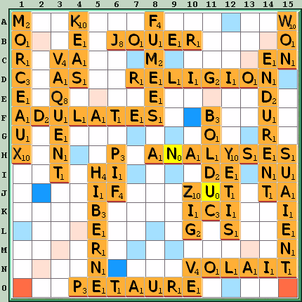 Grille de jeu