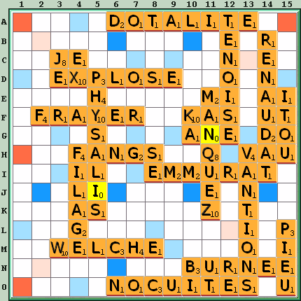 Grille de jeu