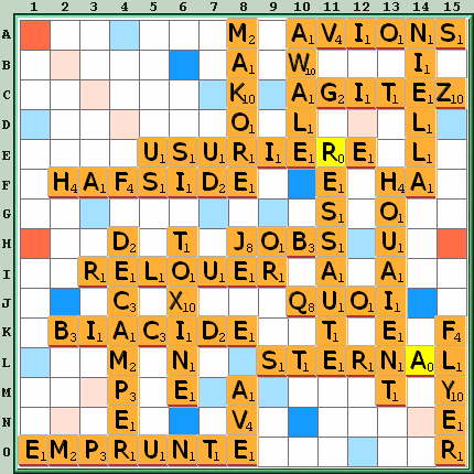 Grille de jeu