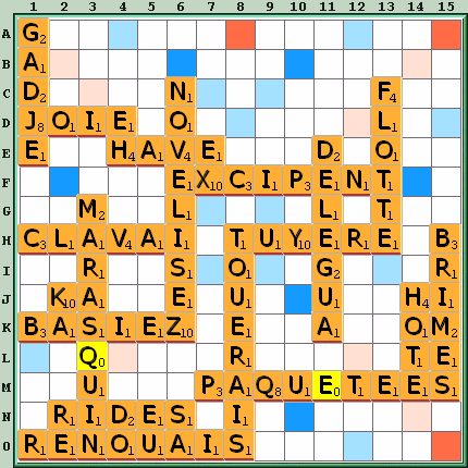 Grille de jeu