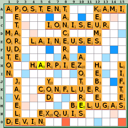 Grille de jeu