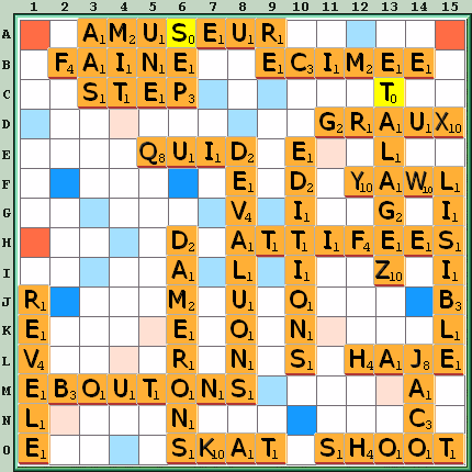 Grille de jeu