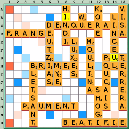 Grille de jeu