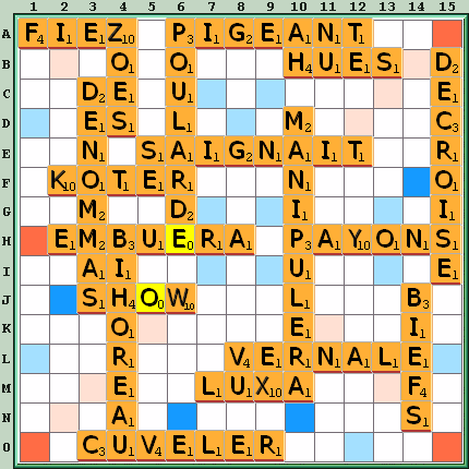 Grille de jeu