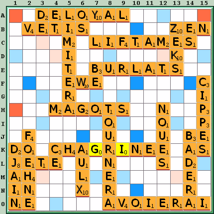 Grille de jeu