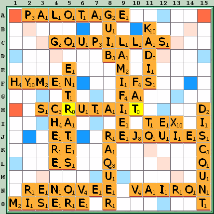 Grille de jeu
