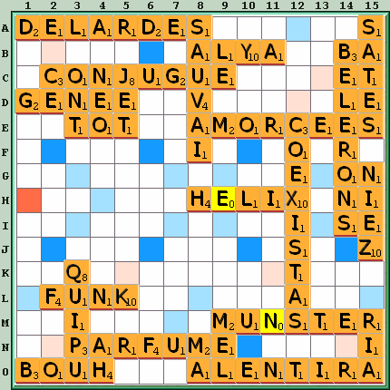 Grille de jeu