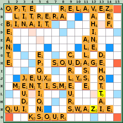 Grille de jeu