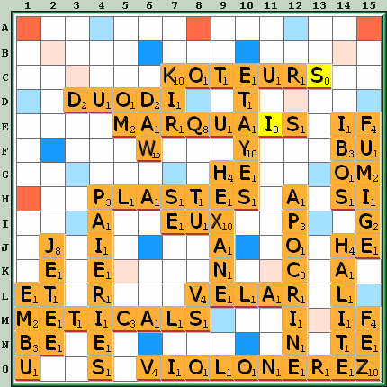 Grille de jeu