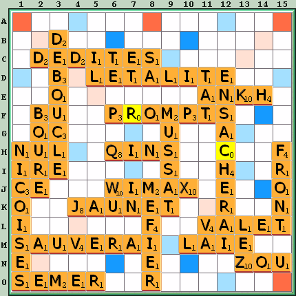 Grille de jeu