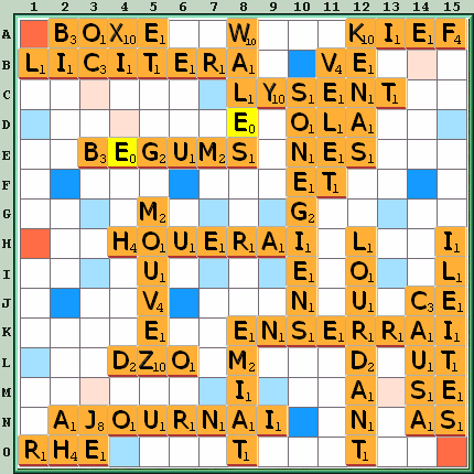 Grille de jeu
