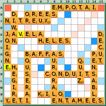Grille de jeu