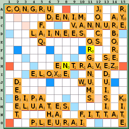 Grille de jeu