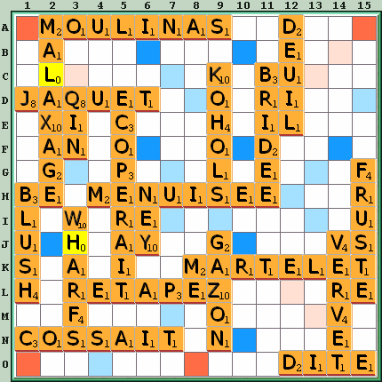 Grille de jeu
