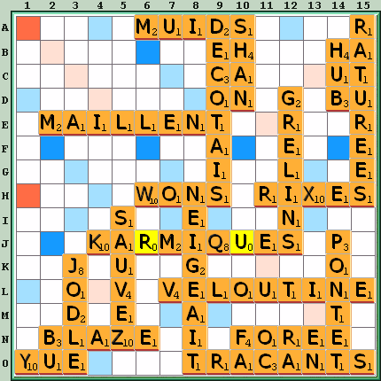 Grille de jeu