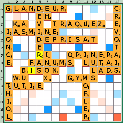 Grille de jeu
