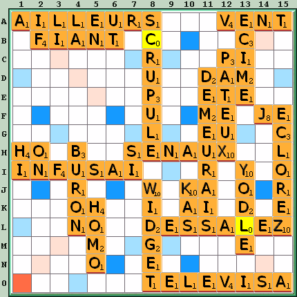 Grille de jeu