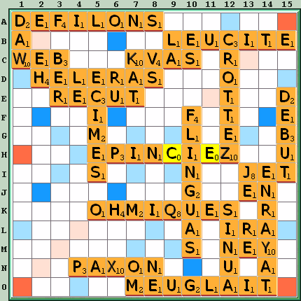 Grille de jeu