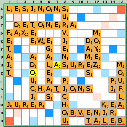 Grille de jeu