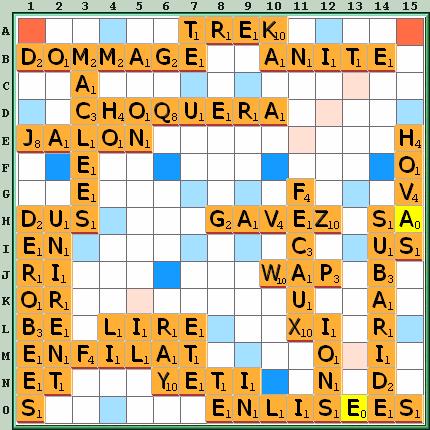 Grille de jeu