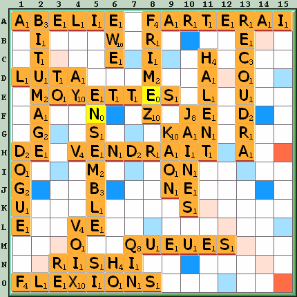 Grille de jeu