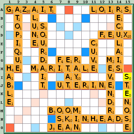 Grille de jeu