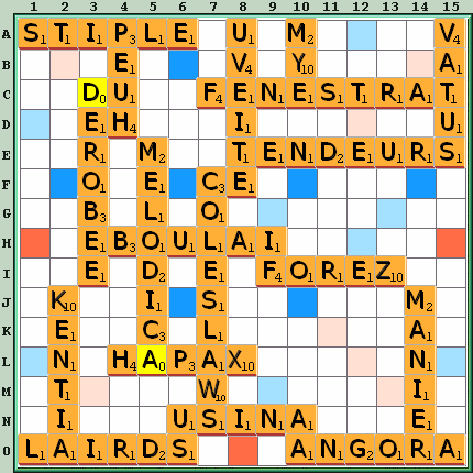 Grille de jeu