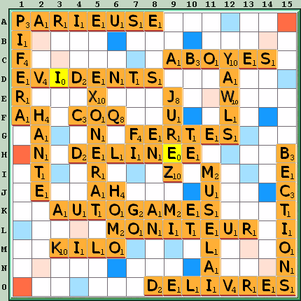 Grille de jeu