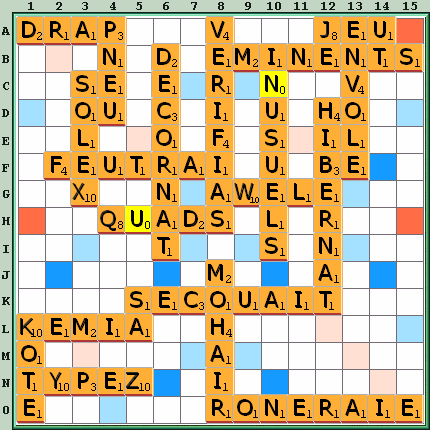 Grille de jeu
