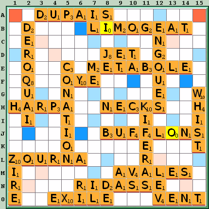 Grille de jeu