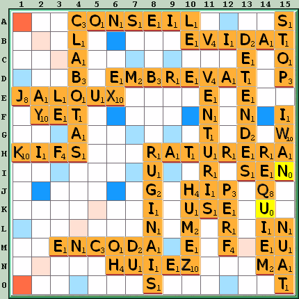 Grille de jeu