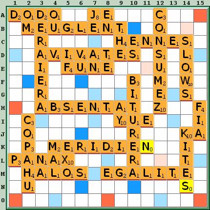 Grille de jeu