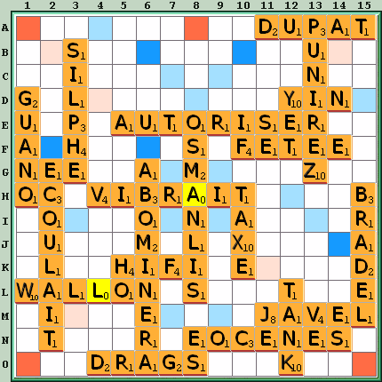 Grille de jeu