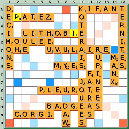Grille de jeu