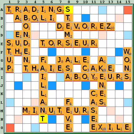 Grille de jeu