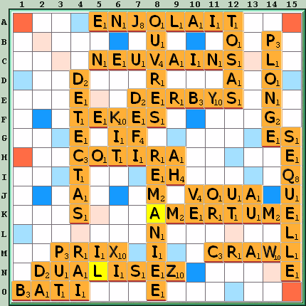Grille de jeu